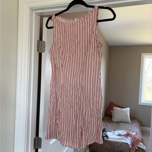 Striped Sleeveless Dress